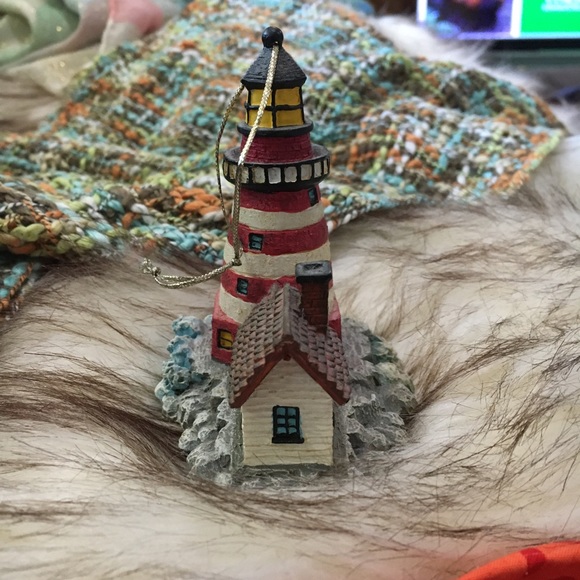Beautiful Lighthouse Christmas Tree Ornament - Picture 4 of 5